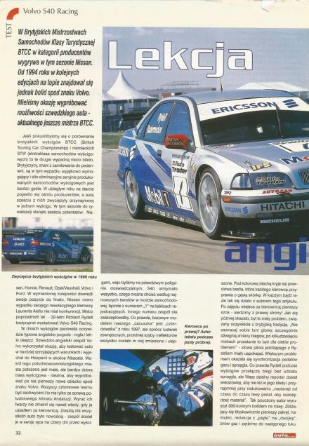 Volvo S40 Racing.